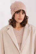 Fotografía auténtica del proveedor: Gorro Inés — Punto con aplique, color rosa